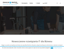 Tablet Screenshot of dahliamatic.pl